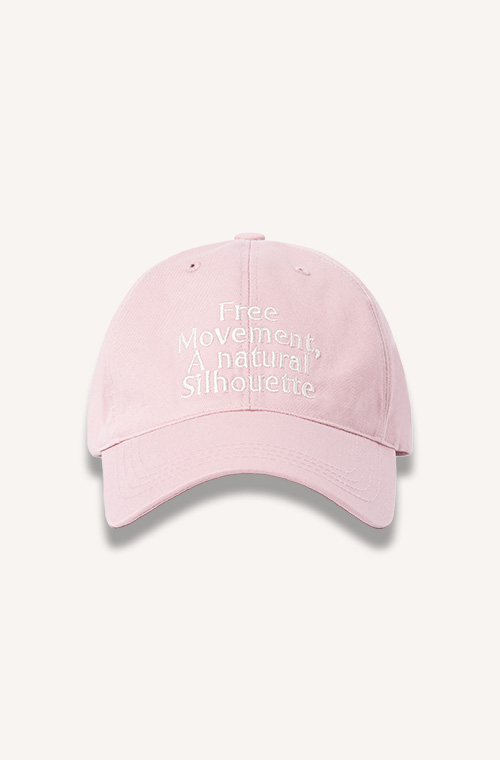 Silhouette Ball Cap / Pink
